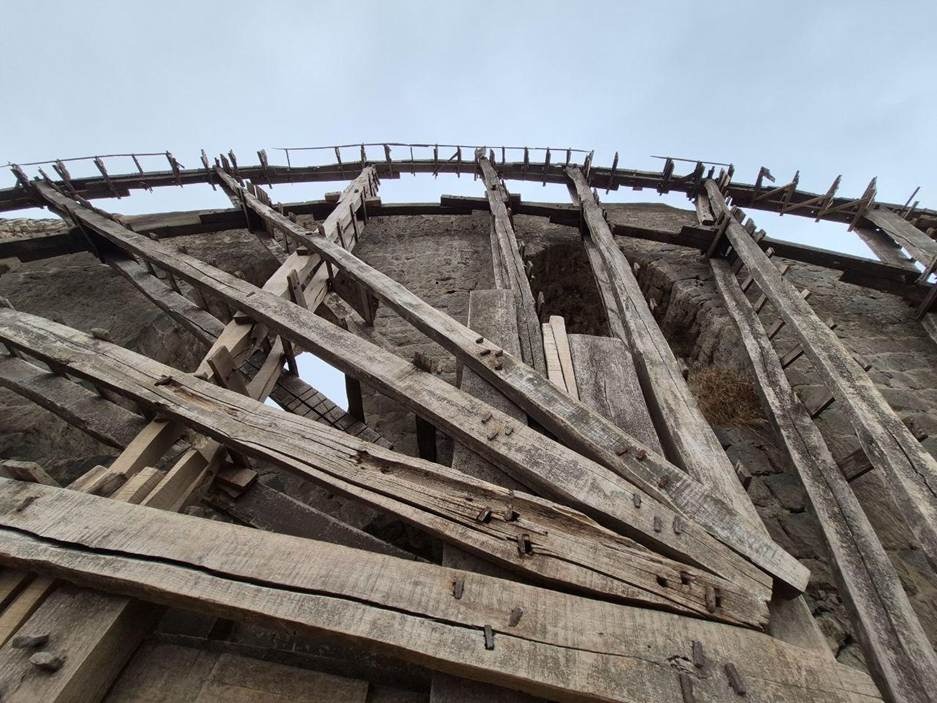 ناعورة المأمورية قبل عمليات الترميم