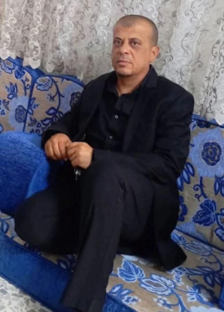 عطا الله صالح الفياض الذي قتل إثر التعذيب في حي مساكن برزة بدمشق
