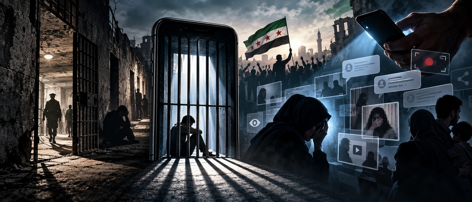 حين تتحول الهواتف إلى أقبية جديدة.. الثورة السورية واختبار الأخلاق