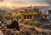 بيت العمر الذي شُيّد بالمراسلة من ثلاث عواصم ودمرته ليلة واحدة